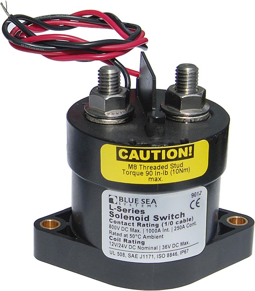 Blue Sea L Serisi Solenoid 450 Amper