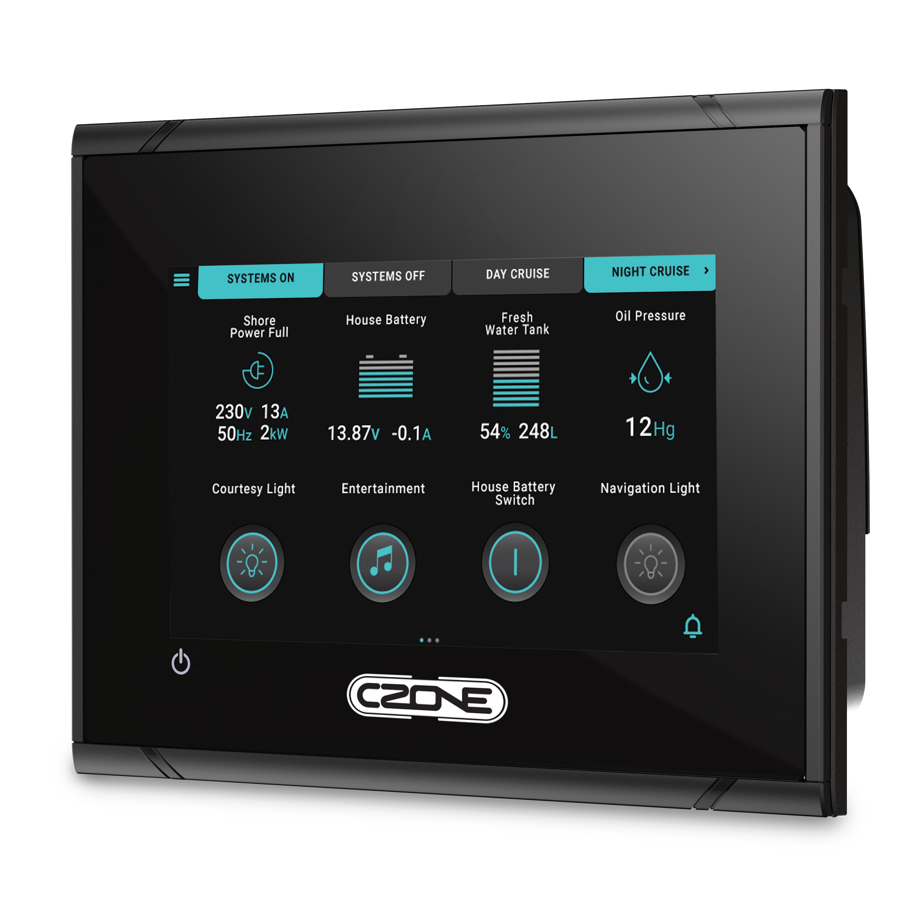 CZone Touch 5” Dokunmatik Ekran Kiti - 80-911-0124-00 /CZONE ve NMEA için