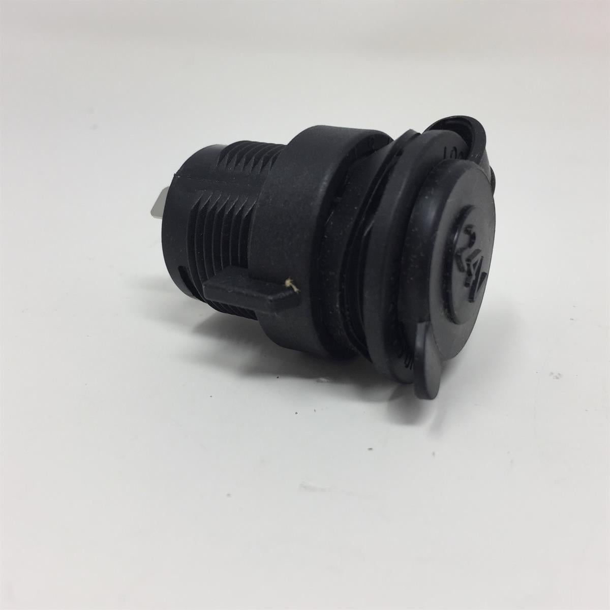 Marinco 24VRC Receptacle Black 24V