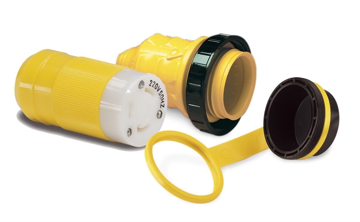 Marinco 32 Amp Bağlantı kiti, ( Fiş, kılıf, Kapak)