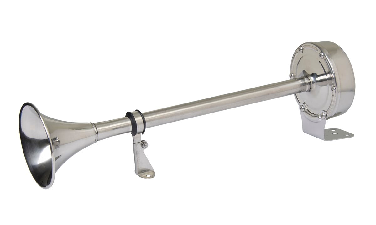 Marinco Tekli Elek. Korna,Krom(47cm) Kaplama 12V