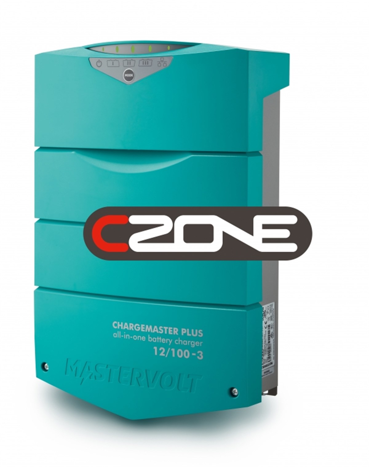 Mastervolt ChargeMaster Plus Akü Şarj Ünitesi 12V, 100 Amper, 3 Çıkış, CZone Uyumlu