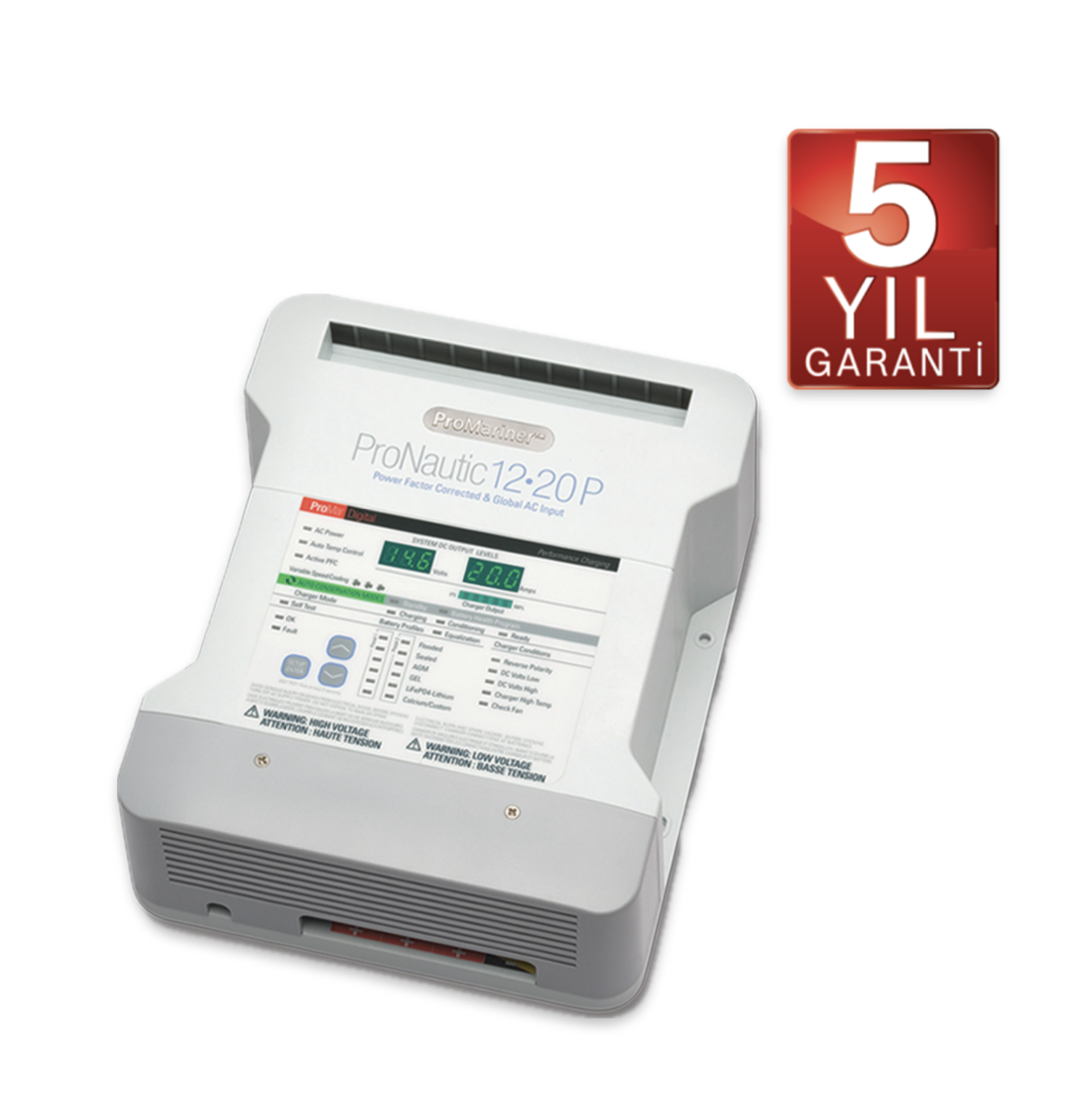 ProMariner 12/20, ProNautic P 12 Volt 20 Amper Akü Şarj - 63120