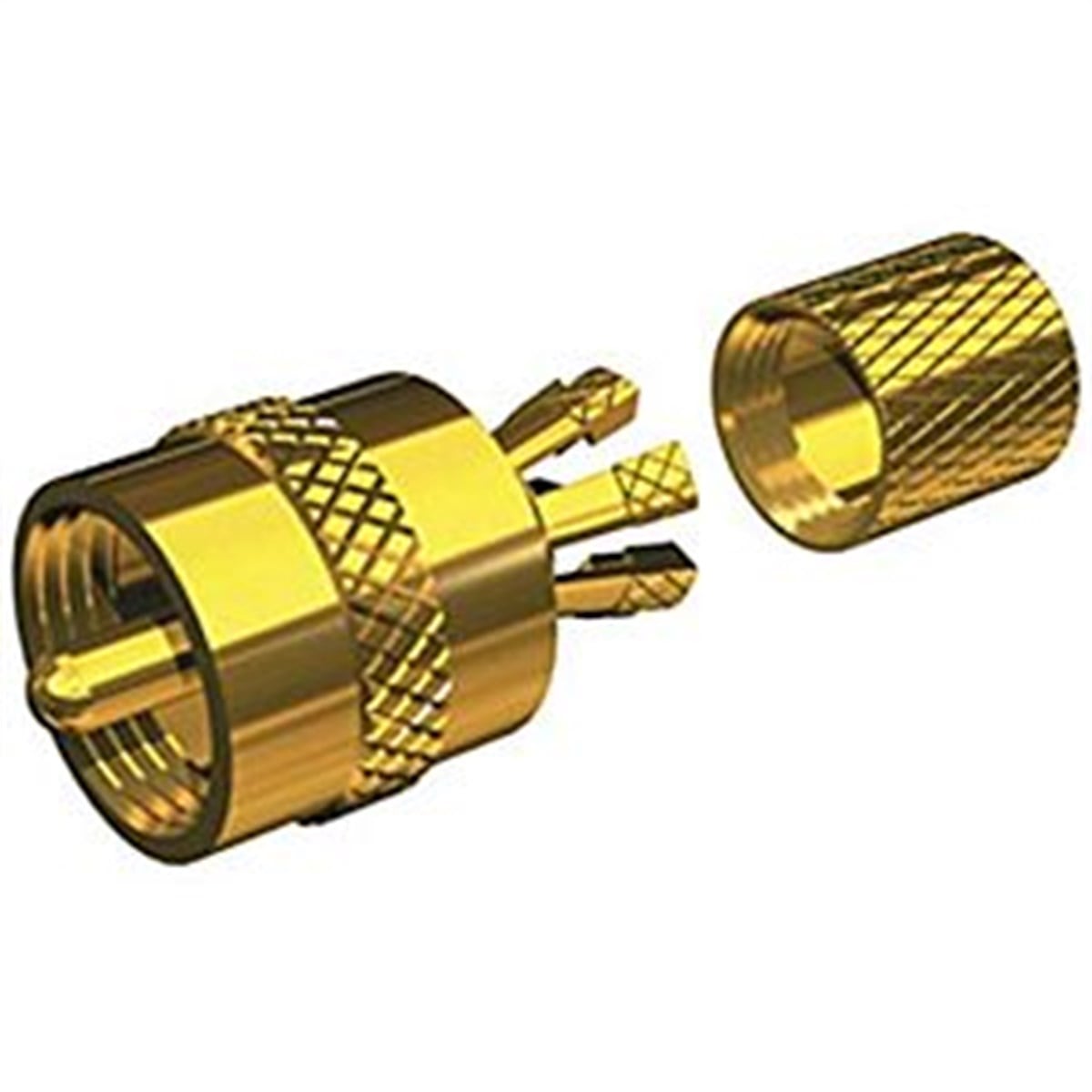 Shakespeare Centerpin solderless PL259 connector