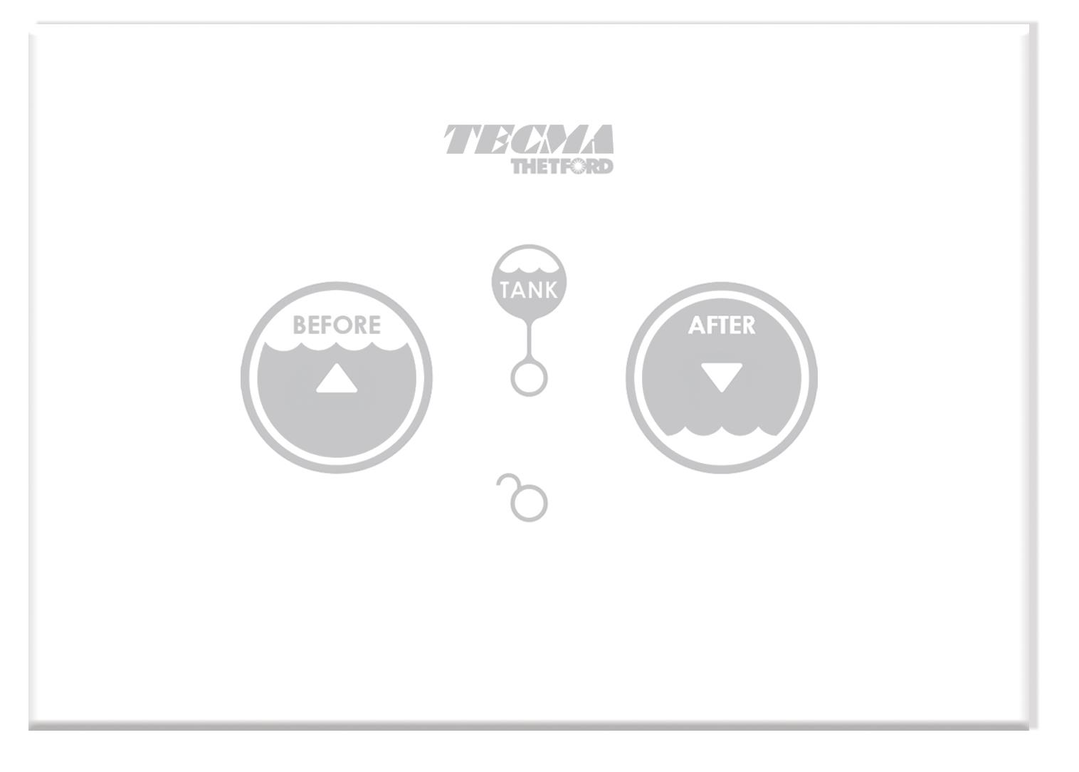 Tecma Touch Kumanda Paneli 2 buton
