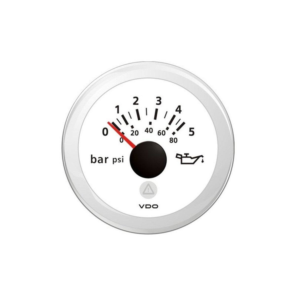 VDO Motor yağ basıncı göstergesi 0- 5 bar beyaz