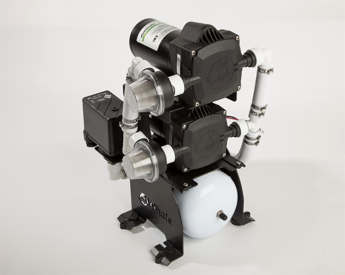 Whale Çift katlı hidrofor 24 Litre, 24 V