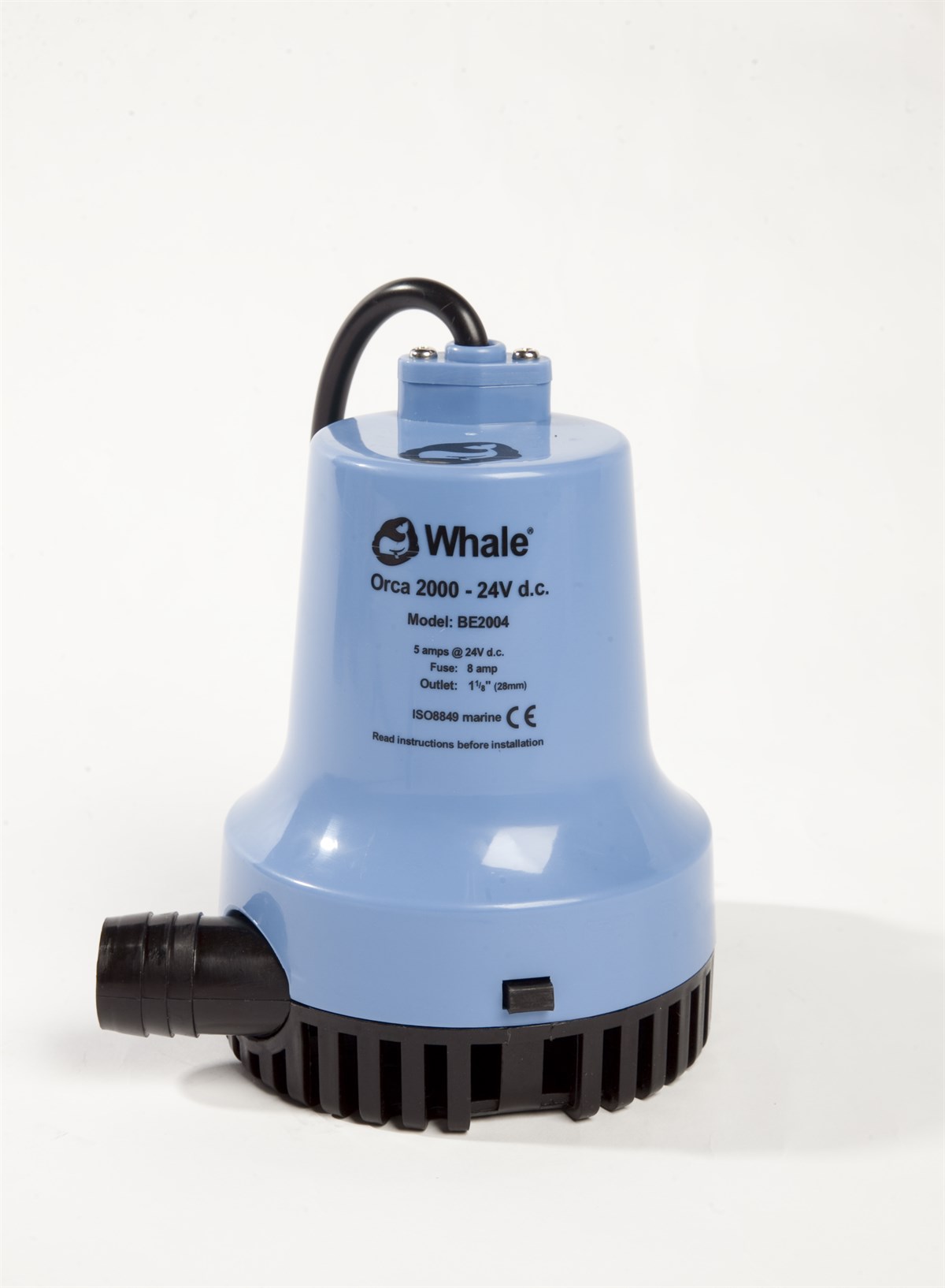 Whale Orka Elektrikli Sintine Pompası 2000 GPH 24V