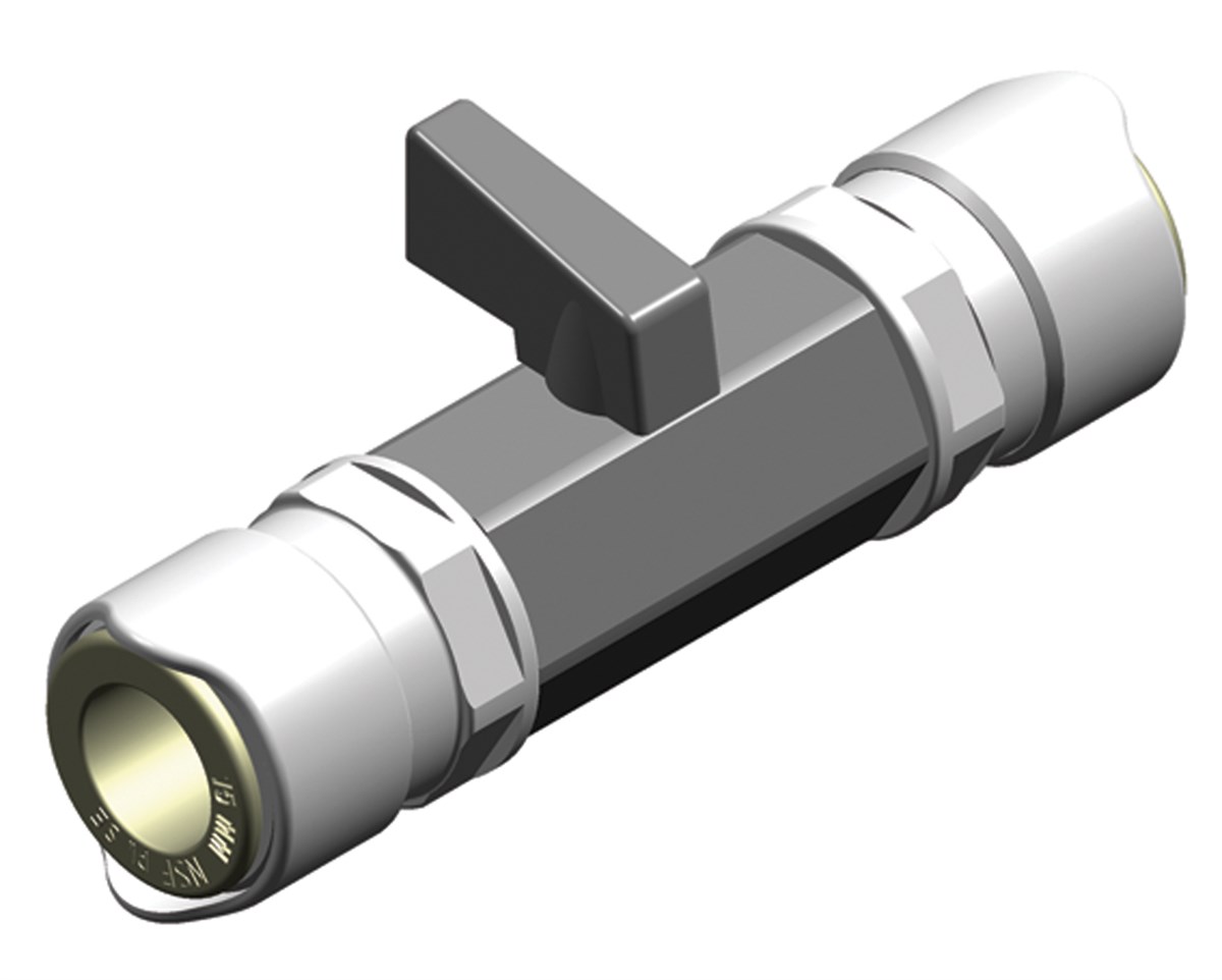 Whale WX1573B* Shut-off Valve Brass