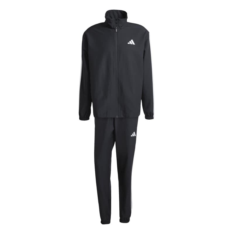Adidas M 3S WV TT TS Erkek Siyah Eşofman Takımı JI8849