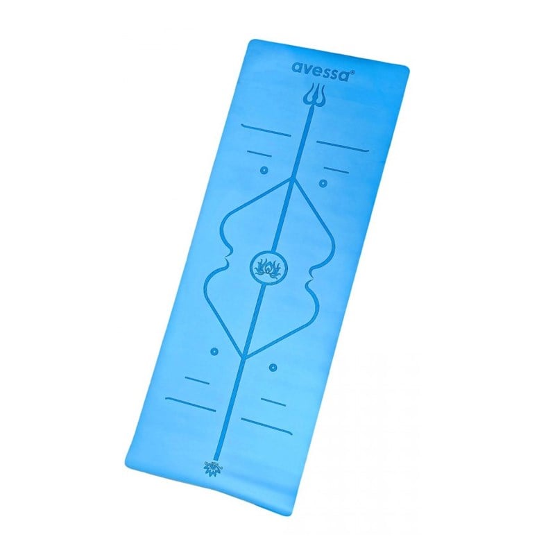 AVESSA RYM-BLUE KAUÇUK YOGAMAT MAVİ RENK 183*68*0,5 CM