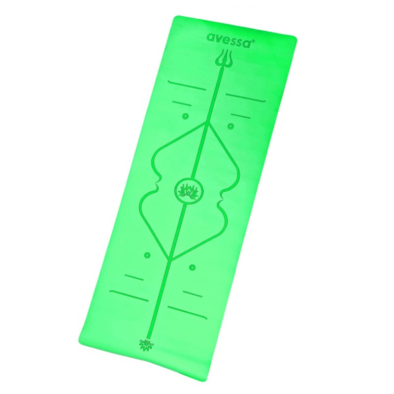 AVESSA RYM-GREEN KAUÇUK YOGAMAT YEŞİL RENK 183*68*0,5 CM