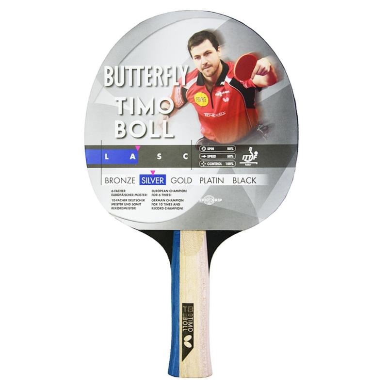 BUTTERFLY TIMO BOLL SILVER P.P.RAKET 85016S