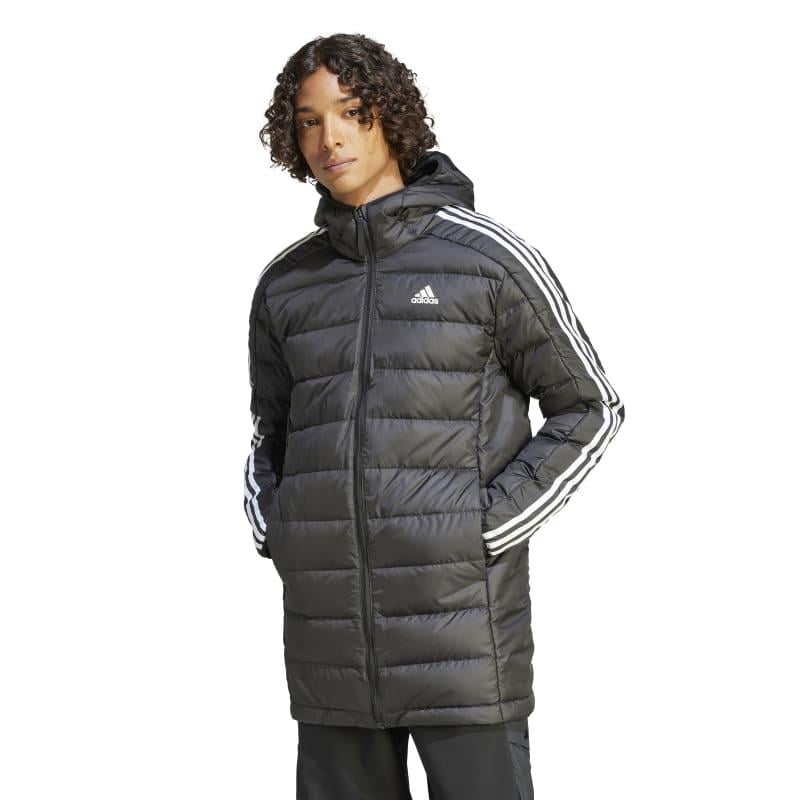 Adidas Essentials Light Down Erkek Siyah Mont HZ8522