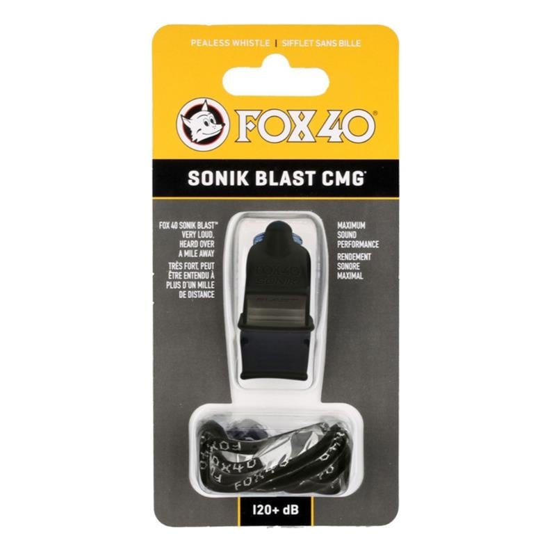 FOX 40 SONIK BLAST SAFETY CMG DUDUK IPLI SIYAH 9203-0008