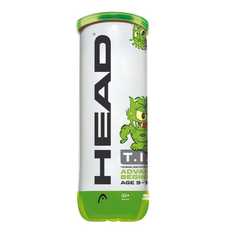 HEAD 3B HEAD TIP GREEN TENİS TOPU  9/10 YAŞ 578133