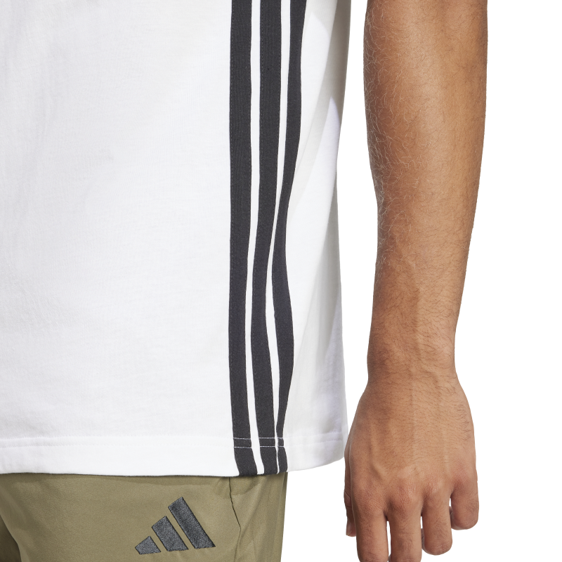 Adidas M 3S SJ T Erkek Beyaz Tişört JE6388