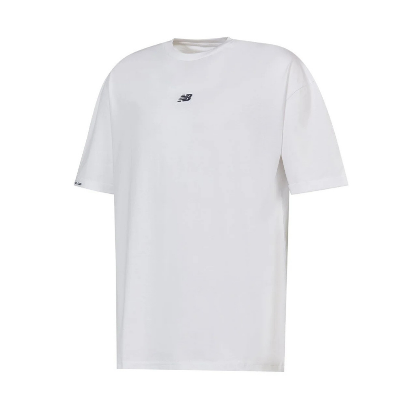New Balance Lifestyle Unisex Beyaz Tişört UNT3417