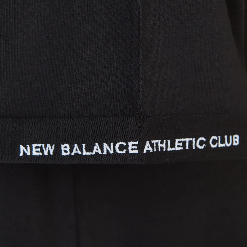 New Balance Lifestyle Unisex Siyah Tişört UNT3417