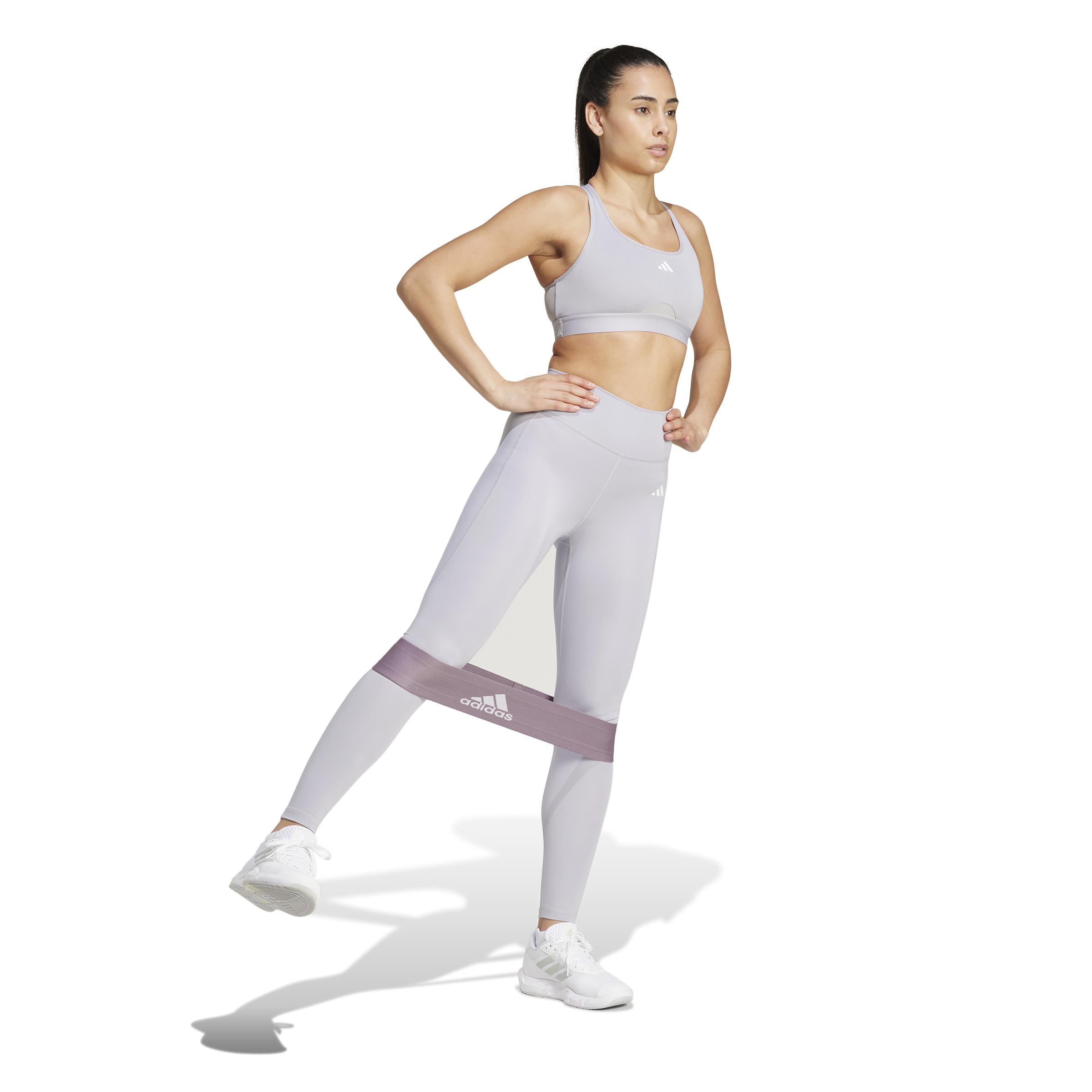 Adidas Optime Essentials Stash Gri Kadın Tayt IX5023