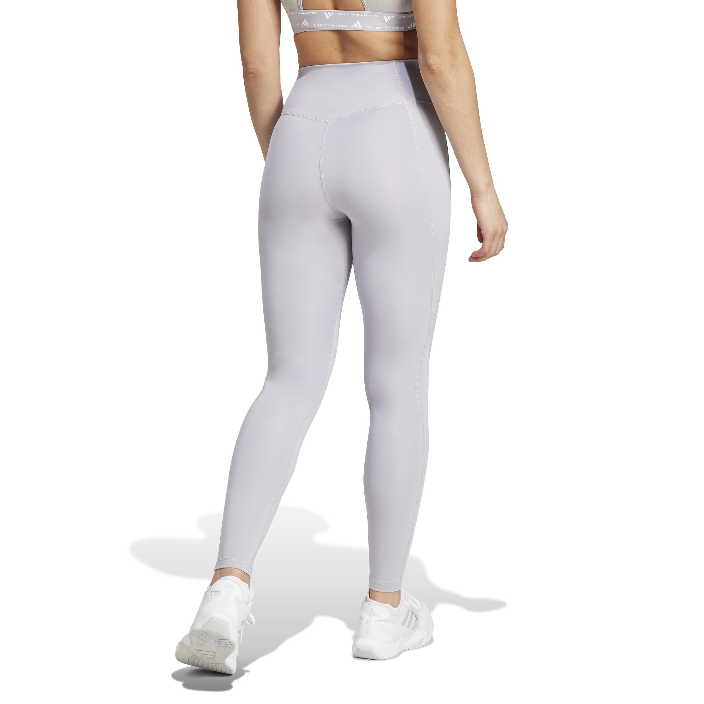 Adidas Optime Essentials Stash Gri Kadın Tayt IX5023