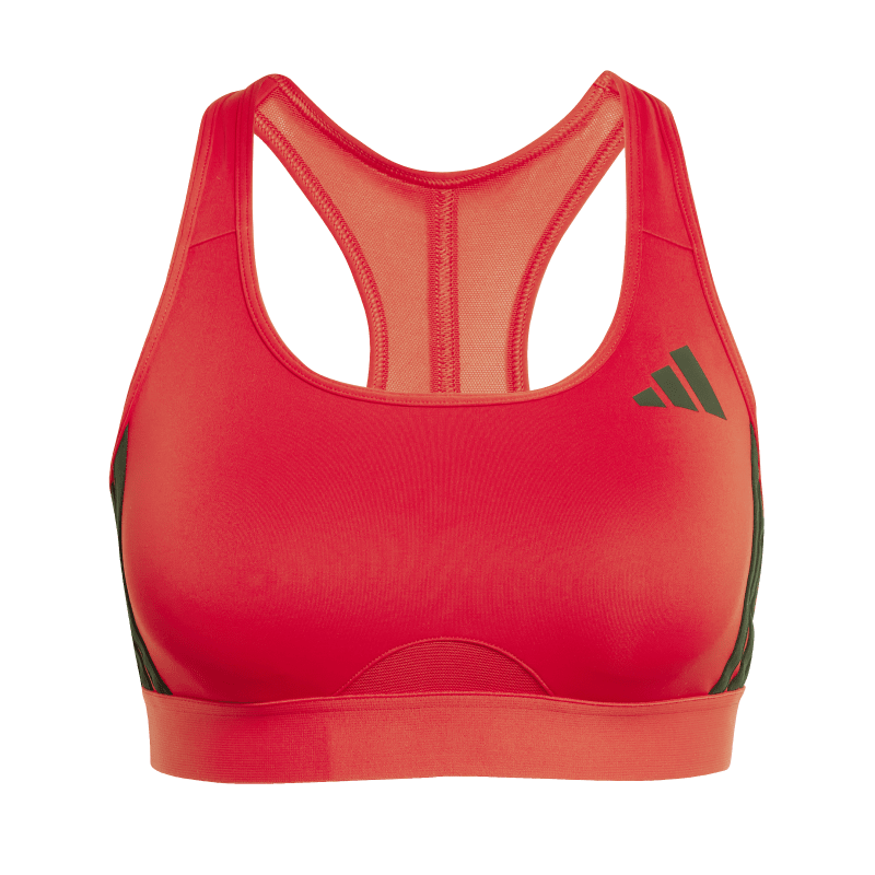 Adidas Powerreact Train Medium-Support 3-Stripes Sporcu Sütyeni JP4805