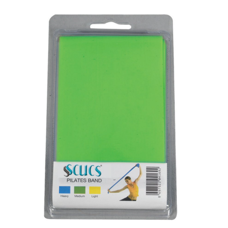Scucs Tekli Pilates Yeşil Yumuşak Bant SCX-1061