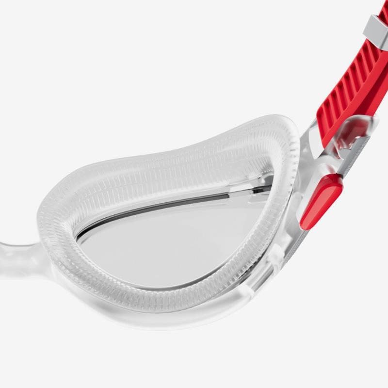 SPEEDO BIOFUSE REFLX GOG AU CLEAR/RED