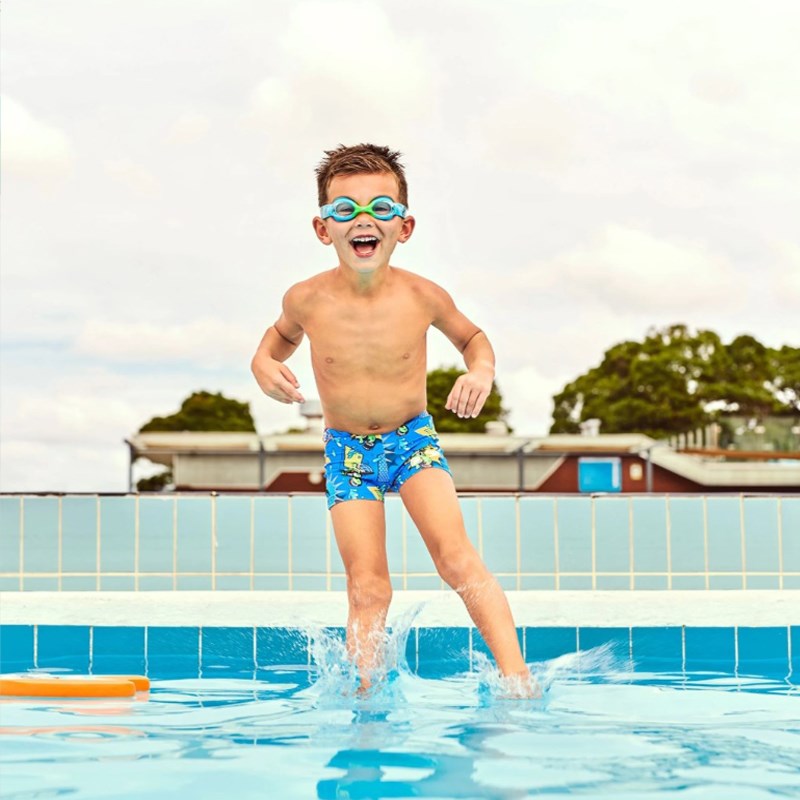 SPEEDO ILLUSION GOG IU BLUE/GREEN 8-1211514638