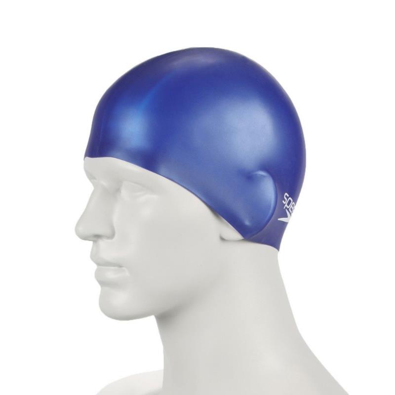 SPEEDO JUNIOR SILICON SWIM CAP BLUE