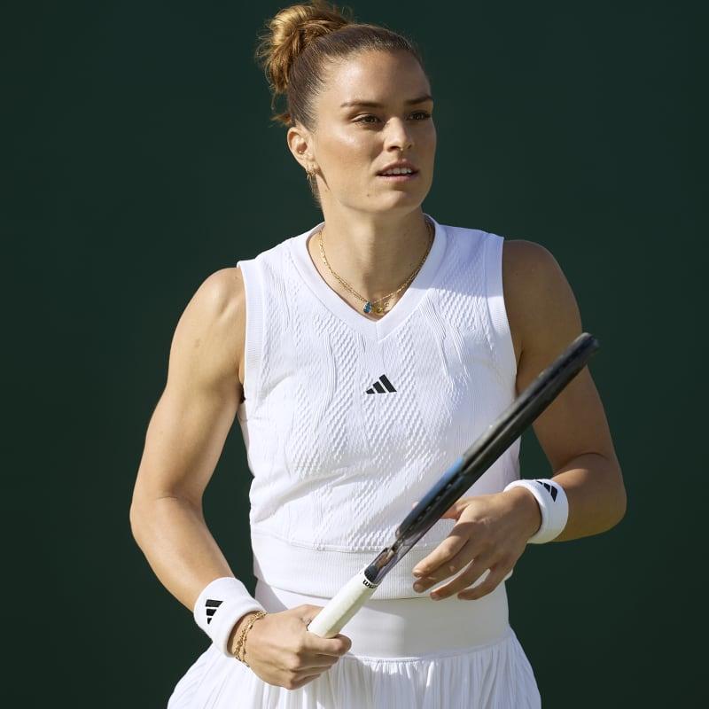 Adidas Beyaz Tenis Bilekliği HT3910