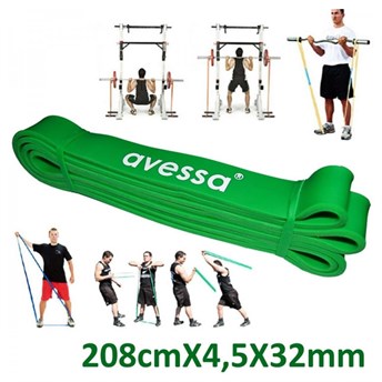 AVESSA LPB-32  LATEX GÜÇ BANDI 32MM SERT 2 KRLY713