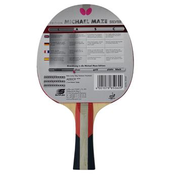 BUTTERFLY MICHAEL MAZE SILVER P.P.RAKET 85060