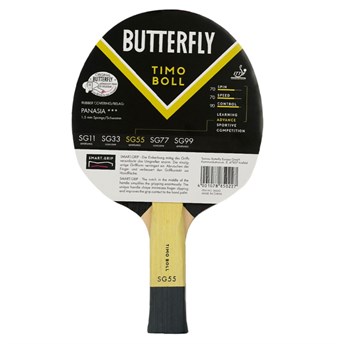 BUTTERFLY TT-BAT TIMO BOLL SG77 P.P Raket 85022S