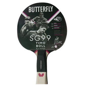 BUTTERFLY TT- BAT TIMO BOLL SG99 P.P. Raket 85032S