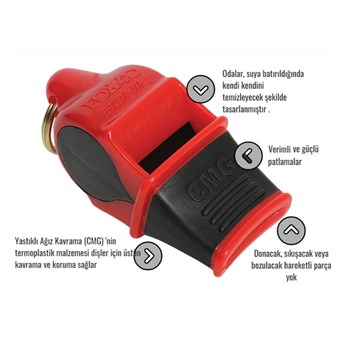 FOX 40 SONIK BLAST SAFETY CMG DUDUK IPLI TURUNCU 9203-0308