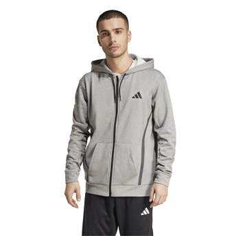 Adidas Game Go Erkek Gri Kapüşonlu Üst JC5697