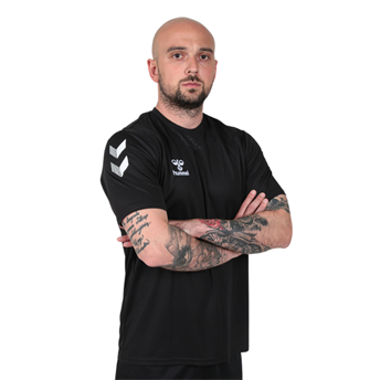 Hummel Erkek Siyah Oregon Antrenman Tişört 9222272001