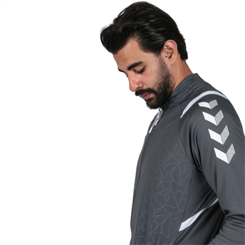 Hummel Gri Erkek Dream Kamp Eşofman Üstü 9222191316