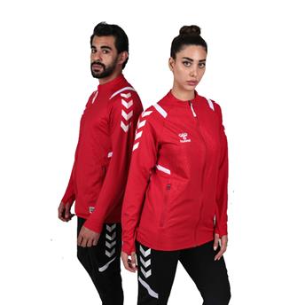 Hummel Kırmızı Fream Erkek Kırmızı Eşofman Üstü 9222193658