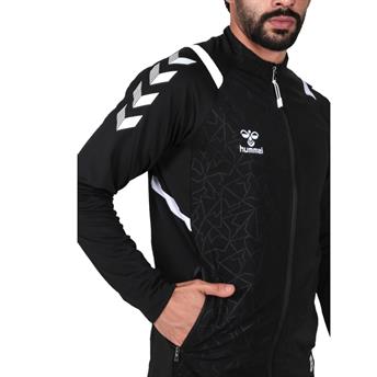 Hummel Siyah Erkek Dream Kamp Eşofman Üstü 9222192001