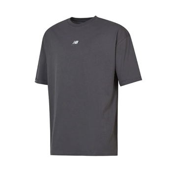 New Balance Lifestyle Unisex Gri Tişört UNT3417
