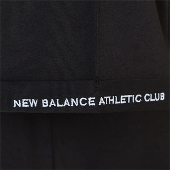 New Balance Lifestyle Unisex Siyah Tişört UNT3417