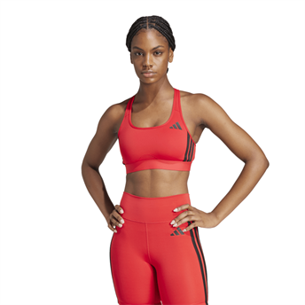 Adidas Powerreact Train Medium-Support 3-Stripes Sporcu Sütyeni JP4805