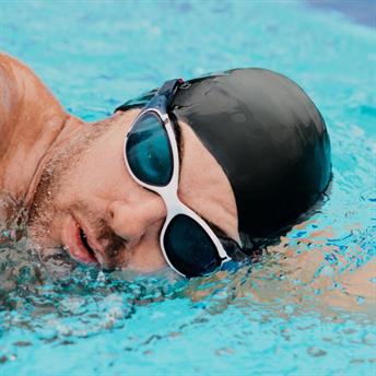 SPEEDO BIOFUSE REFLX GOG AU BLUE/WHITE