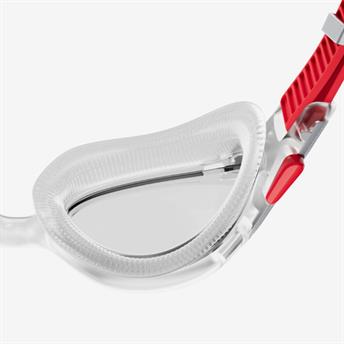 SPEEDO BIOFUSE REFLX GOG AU CLEAR/RED