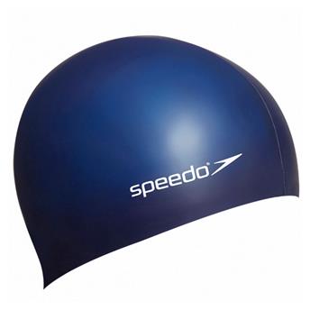 SPEEDO PLAIN FLAT SILICONE NAVY