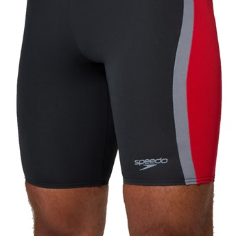 SPEEDO SOLID SPLICE JAM AM BLK/RED MAYO 8-A000156003