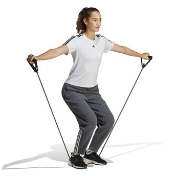 Adidas Train Essentials 3S Kadın Beyaz Tişört IC5040