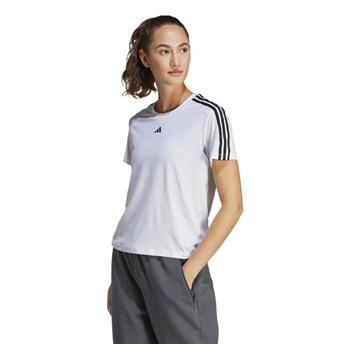 Adidas Train Essentials 3S Kadın Beyaz Tişört IC5040